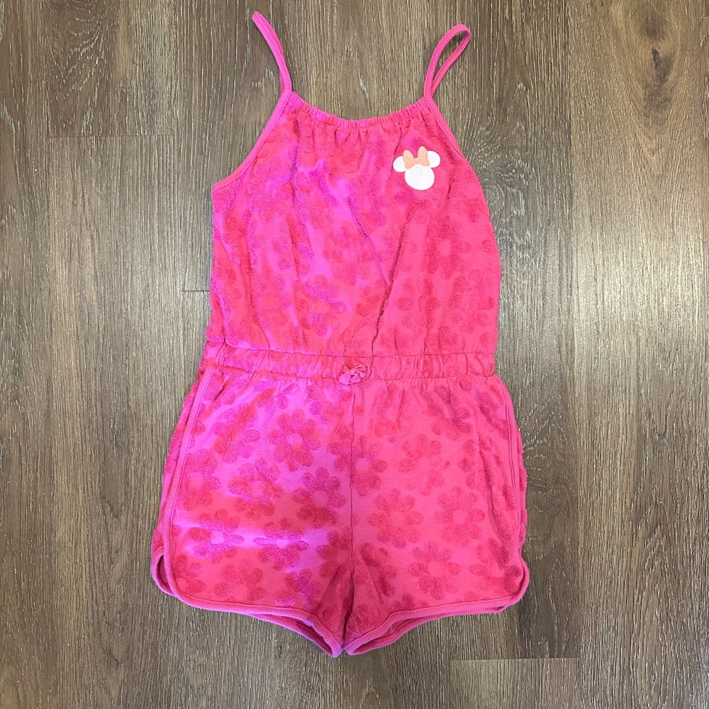 Disney Pink Jumpsuit with Textured Pattern